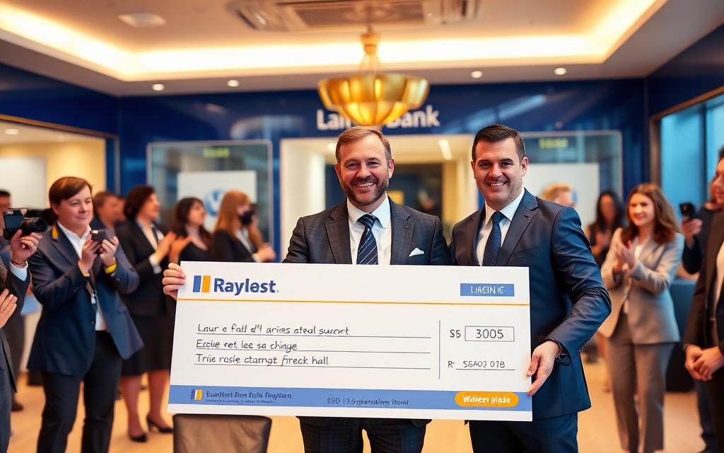 Banque Populaire — remise de 70 000 €