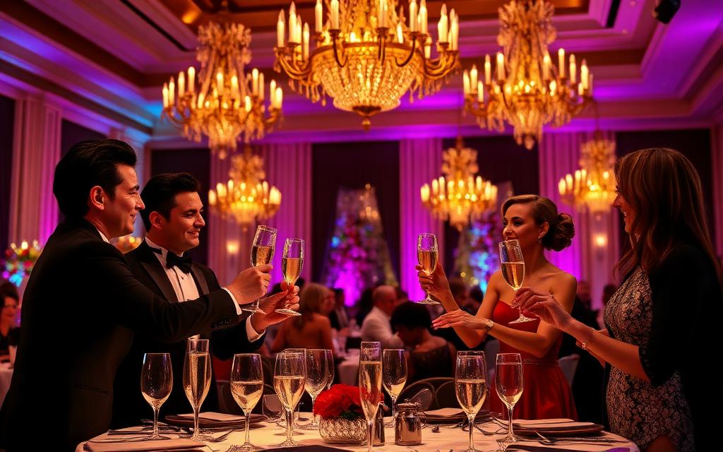 Soirée de gala avec les partenaires Lucky Win